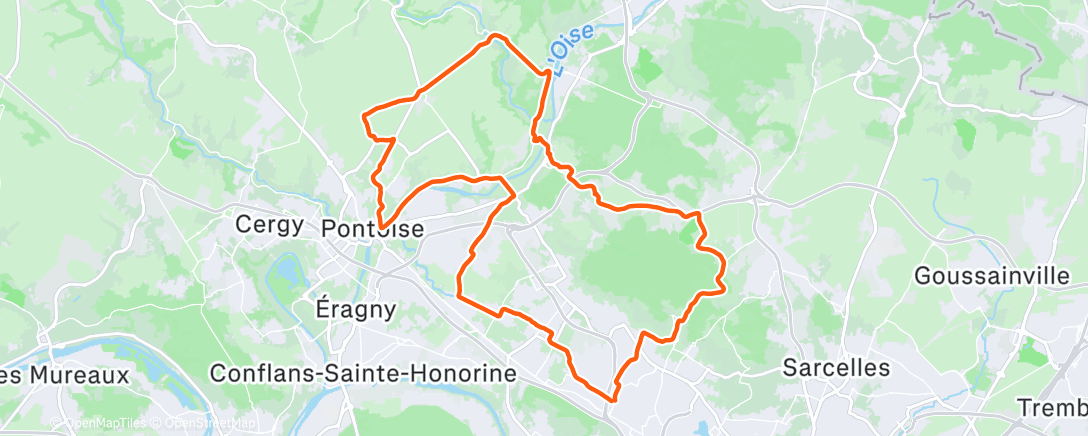 Map of the activity, Difficile reprise mais ça va 🙂