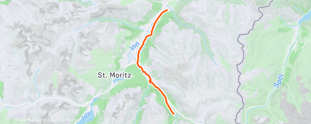 Map of the activity, Ski Nordisch am Nachmittag
