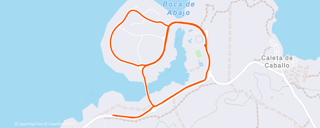 Map of the activity, Beautiful ⛱️ 🌊 !