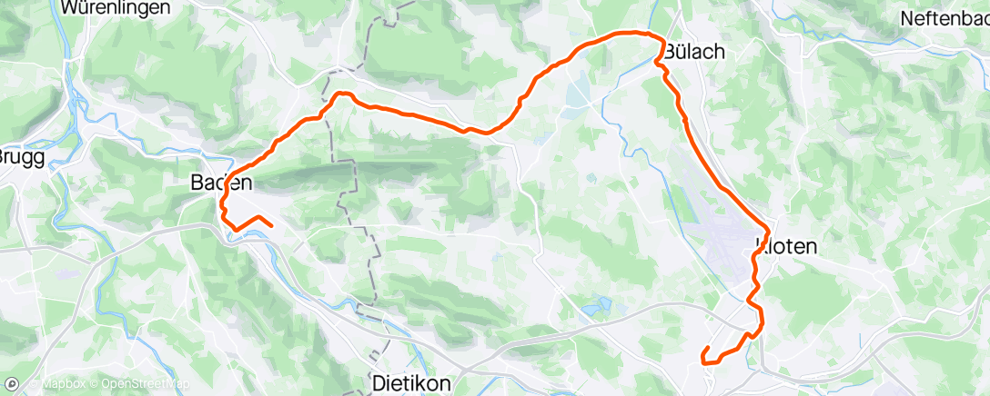 Map of the activity, Flugitotägi