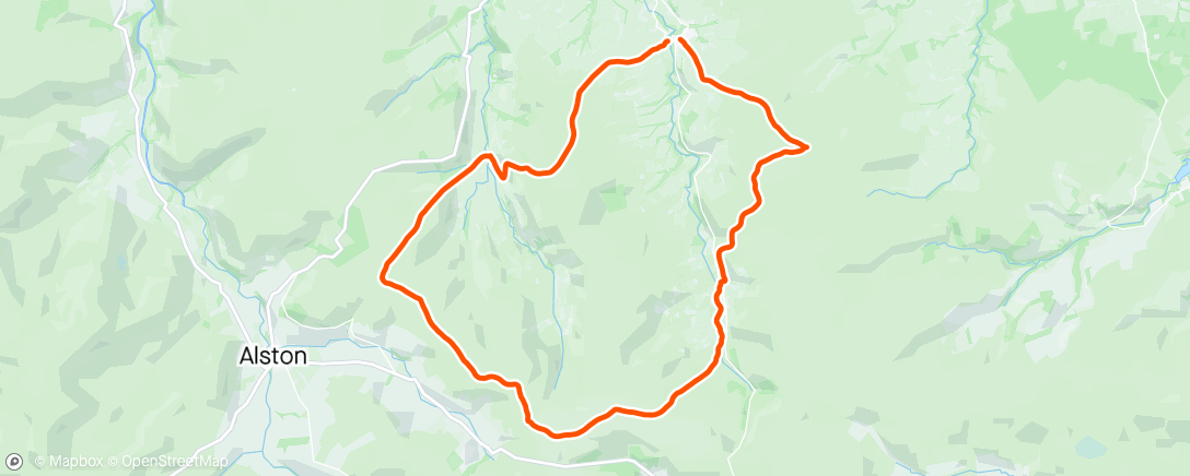 Map of the activity, Allendale Challenge