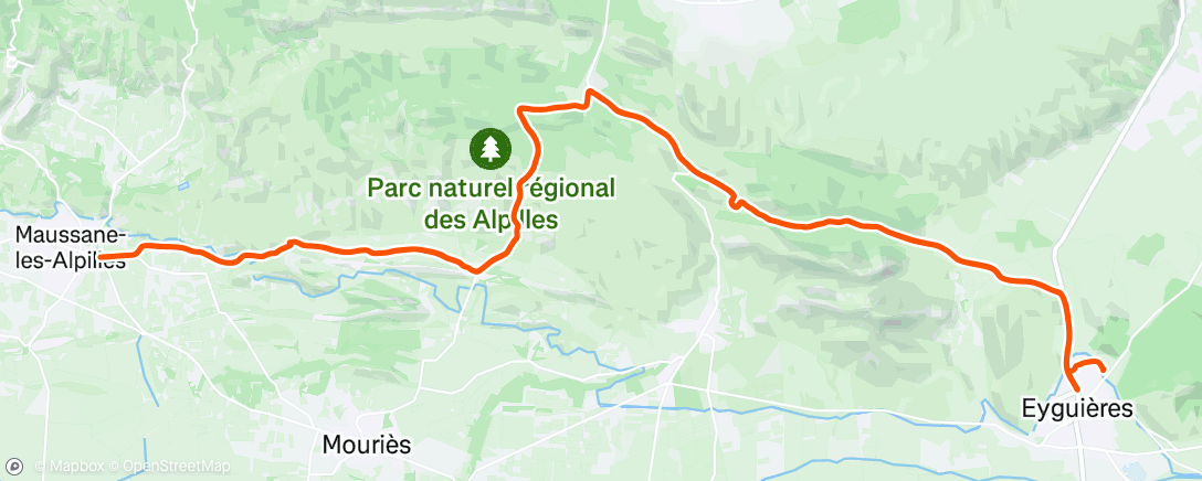 Carte de l'activité