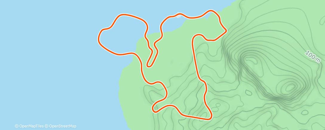 Mappa dell'attività Staring at the treadmill for over an hour procrastinating...