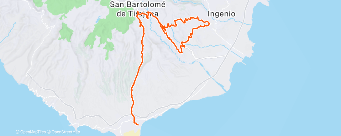 Map of the activity, kennismaken met de moodswings van het eiland