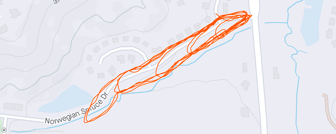 Map of the activity, Hill pyramid repeats