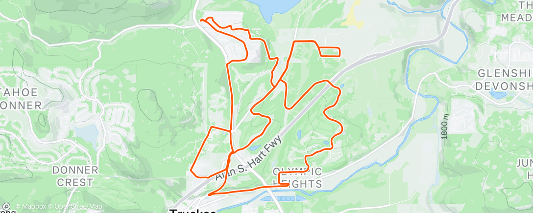 Map of the activity, Quick roadie