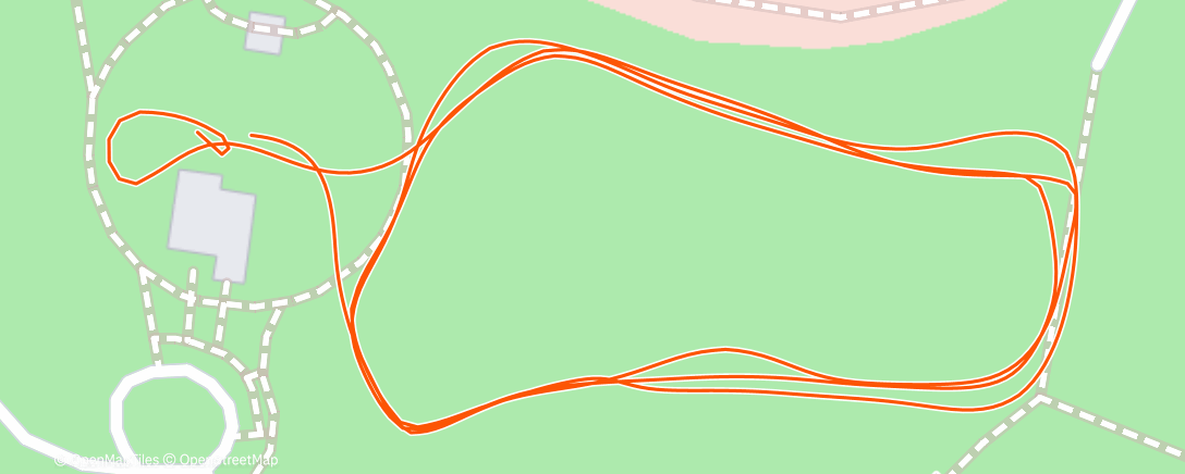 Map of the activity, I would like one very slow mile, please