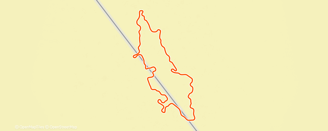 Map of the activity, MyWhoosh Road Race