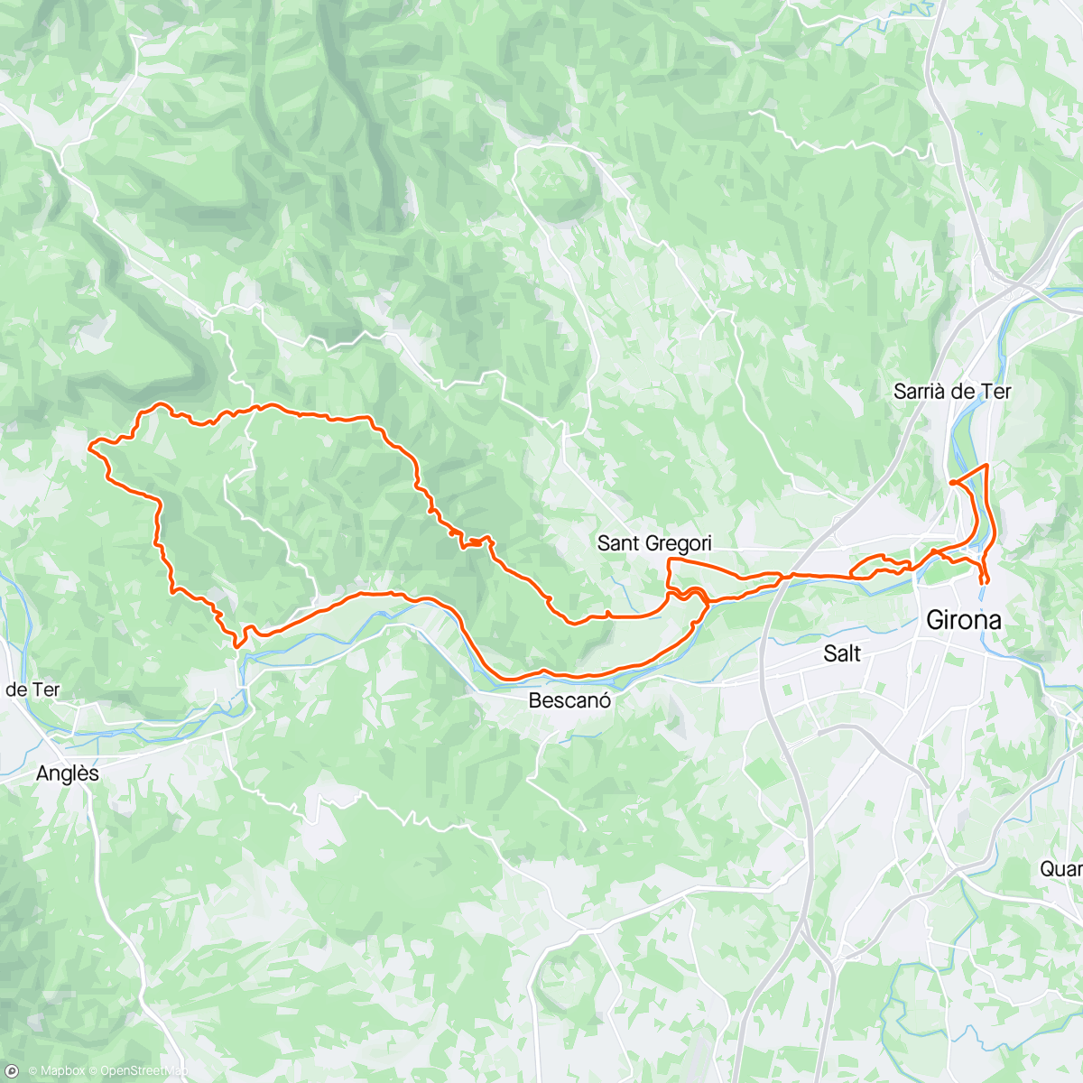 Map of the activity, Hidden® G-Roads Vol III