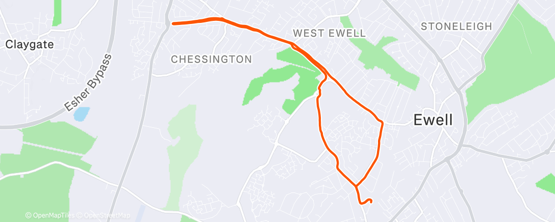 Map of the activity, Don’t make me run, I’m full of chocolate…. And Christmas dinner, and cheese, and sticky toffee pudding 😁