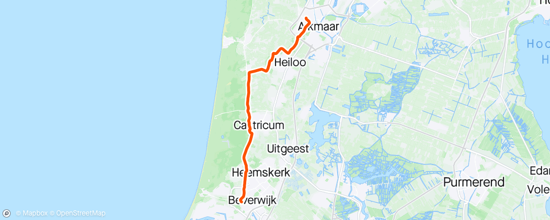 Map of the activity, Holland 5