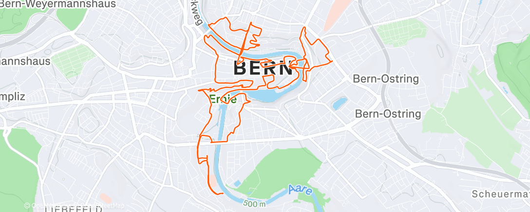 Map of the activity, STB: X-mas Special Treppe