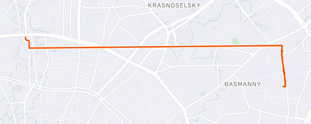 Карта физической активности (Lunch Walk)