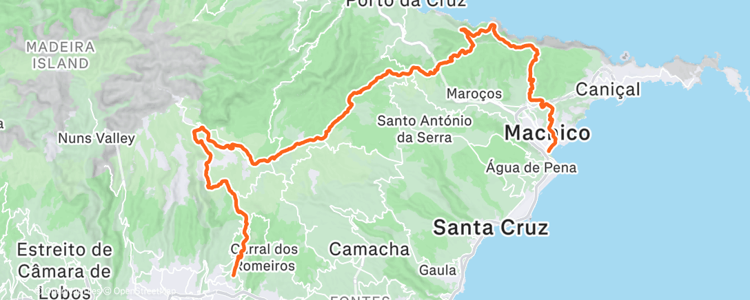 Map of the activity, MIUT 40 - REC