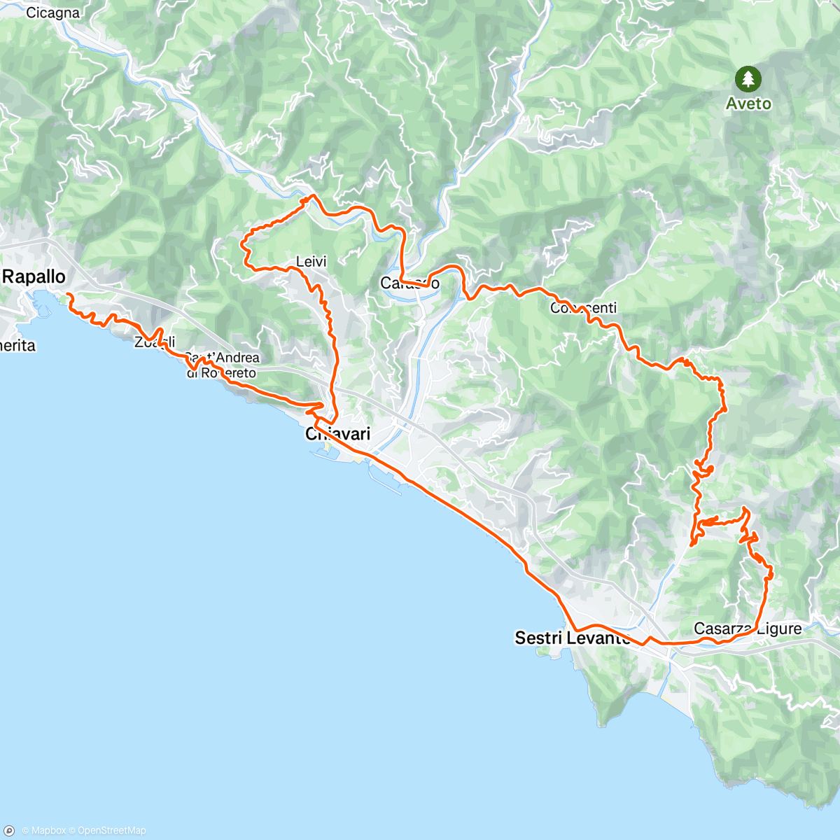Map of the activity, Mentre noi pedaliamo..