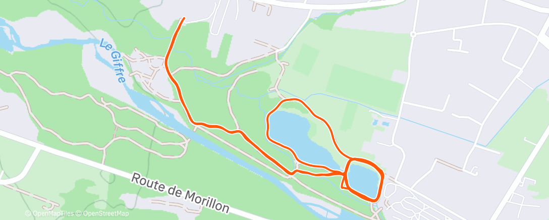 Map of the activity, 🎽 Séance fartlek du coach Joss’ 🫡