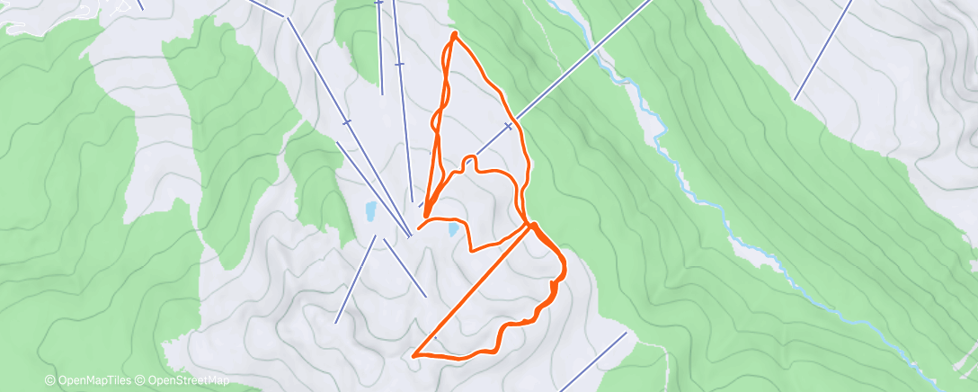 Map of the activity, Morning Activity