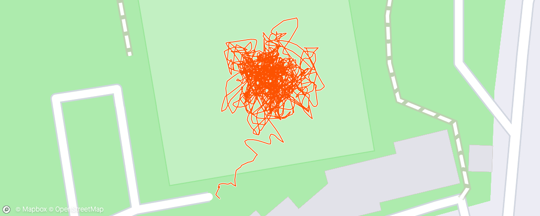 Map of the activity, Footy