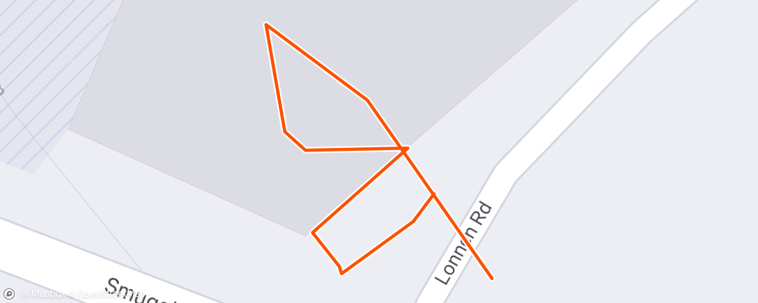 Map of the activity, Evening Walk