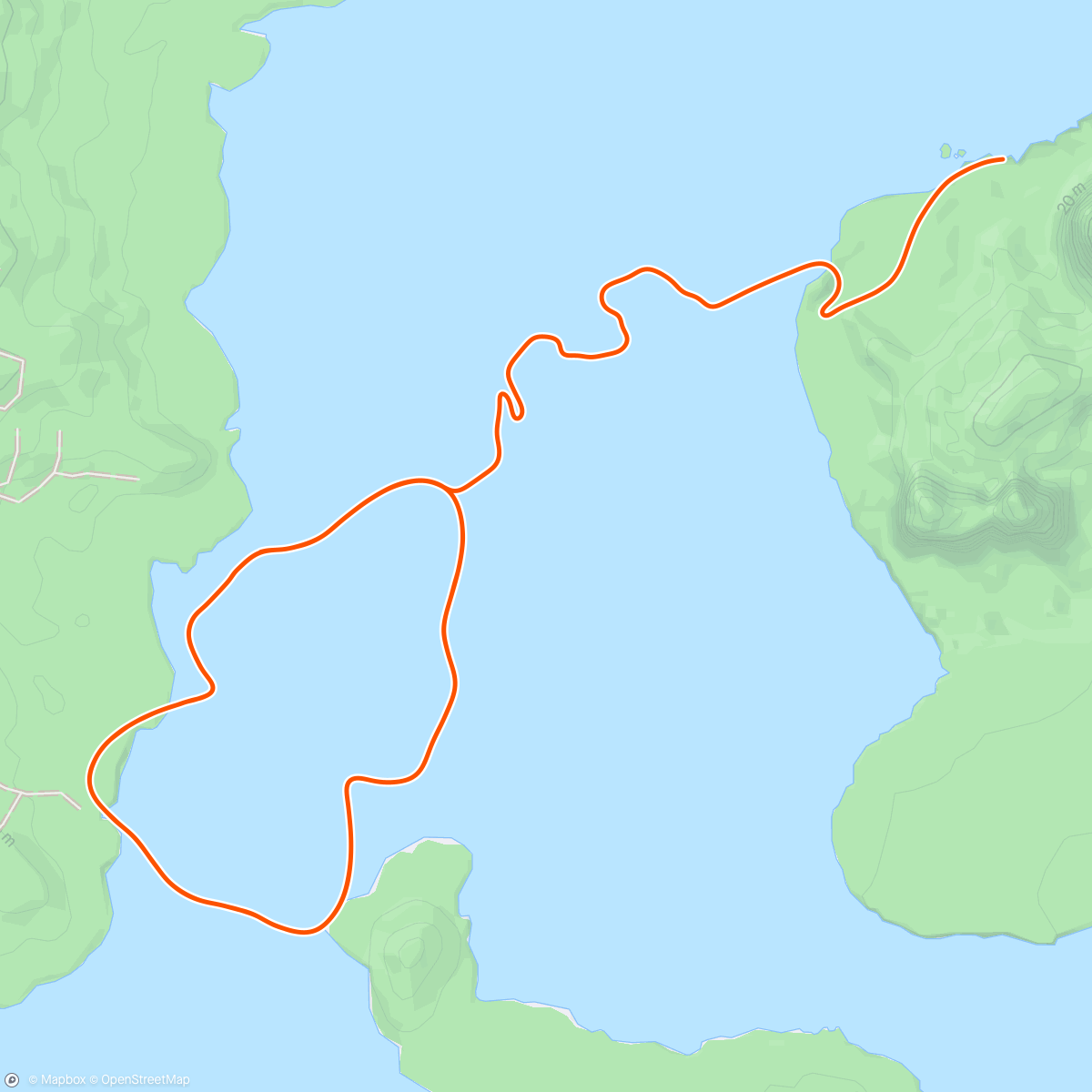 Map of the activity, Zwift - The Classic in Watopia