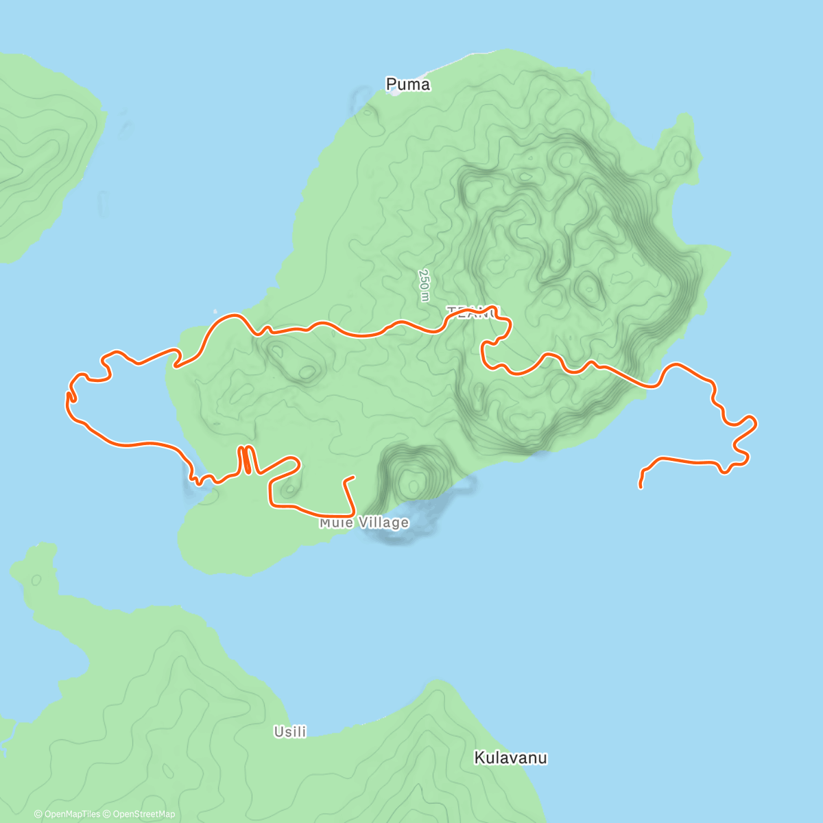 Map of the activity, Zwift - Watopia's Waistband in Watopia