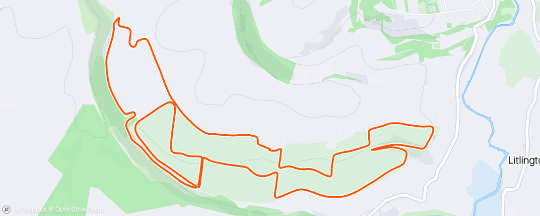 Map of the activity, Rathfinny 10k