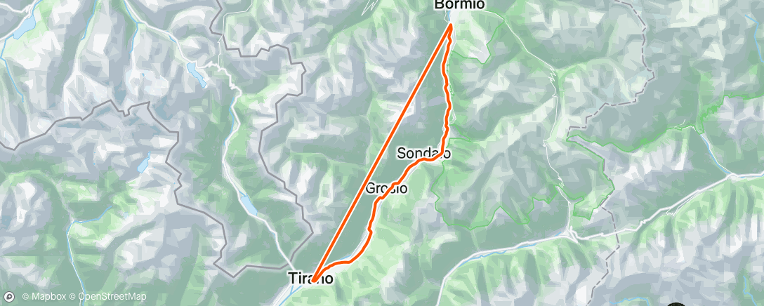 Карта физической активности (ROUVY - yooo)