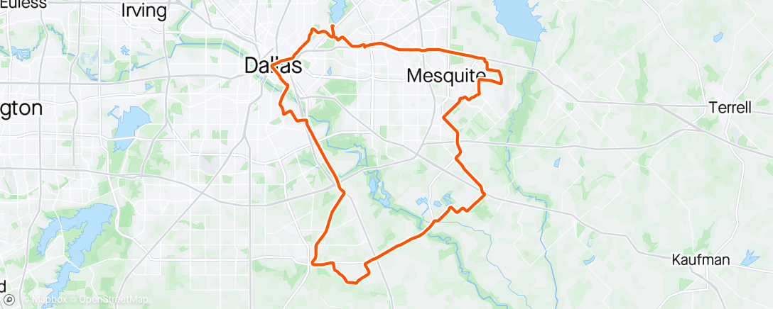 Map of the activity, 🌧 Morning Ride