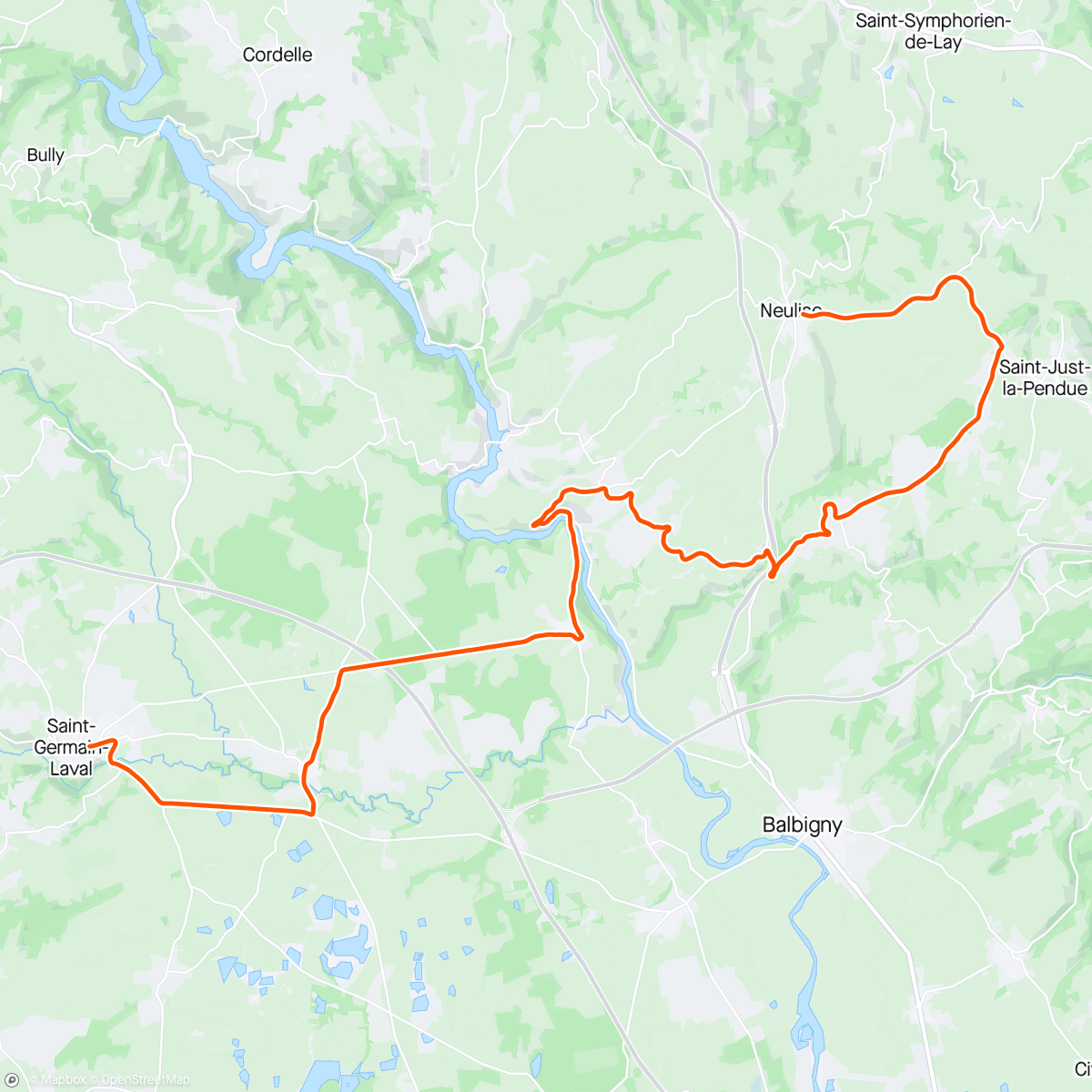 Map of the activity, Critérium du Dauphiné - stage 4