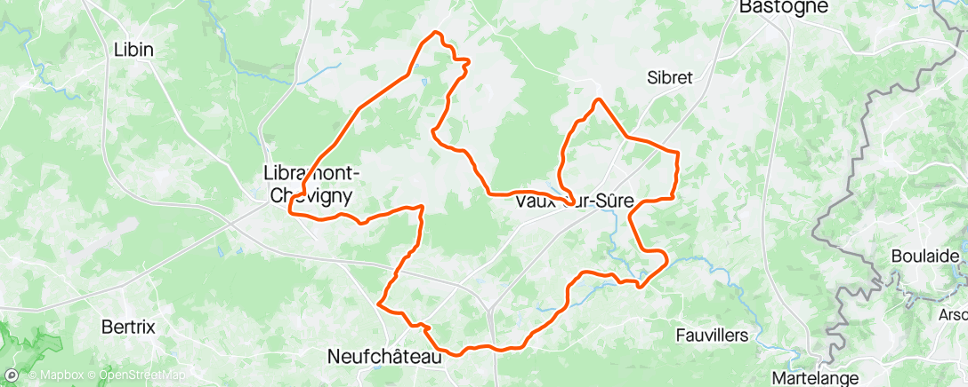 Map of the activity, La Arnaud De Lie 2024