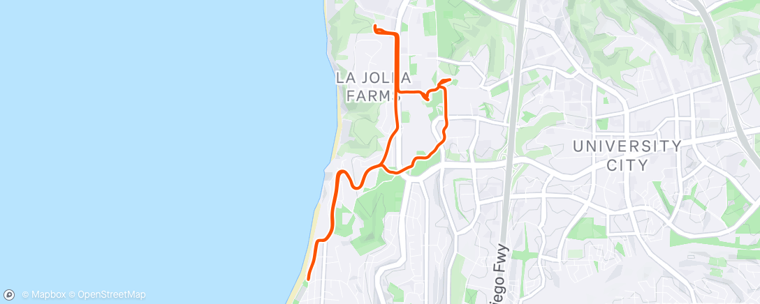 Map of the activity, 🚴‍♂️ UCSD Ramble🧜‍♂️