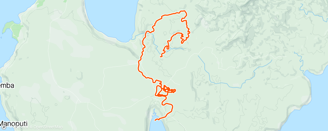 Map of the activity, Zwift - PD-2.1: Torque Intervals (4 x 15 at 40-50 rpm) in Makuri Islands