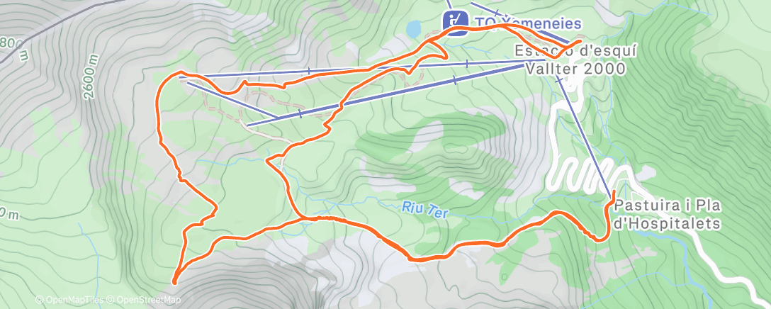 Map of the activity, La primera de la temporada 🌬🌬🌬🌬