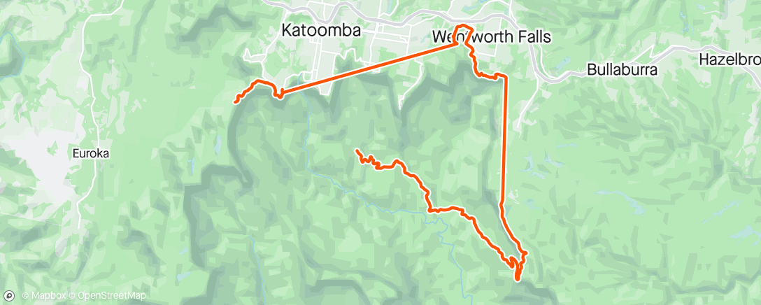 Map of the activity, 50 km ultra trail fini en 6h30 avec un bon beuge de Strava mais le taf et fait très content 💪🏻💪🏻😁😁😁