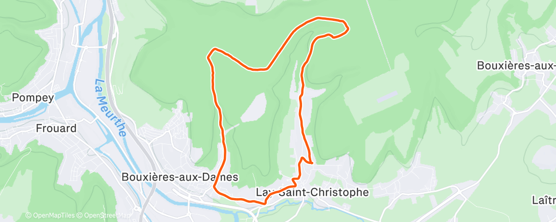 Map of the activity, 0 degré ☀️