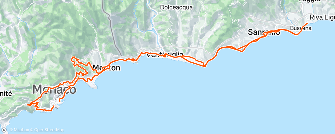 Peta aktivitas, Fietsen