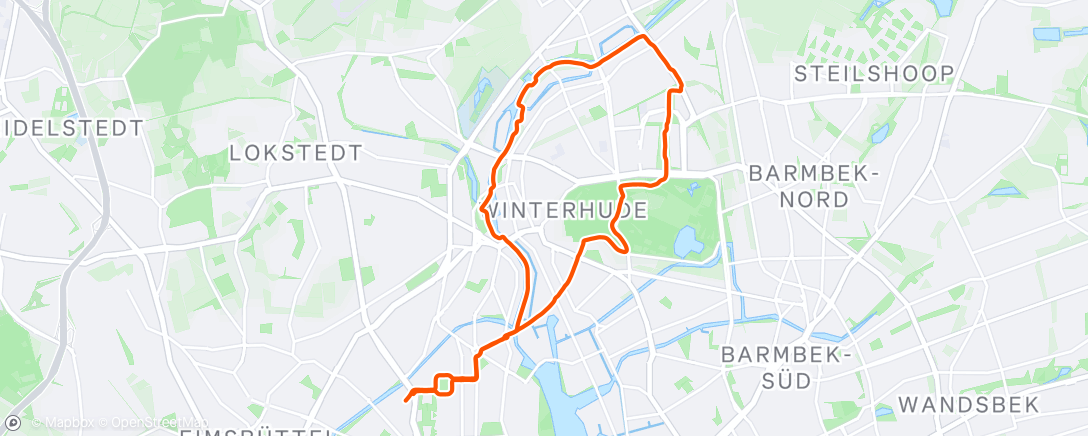 Map of the activity, 🥶 Dauerlauf