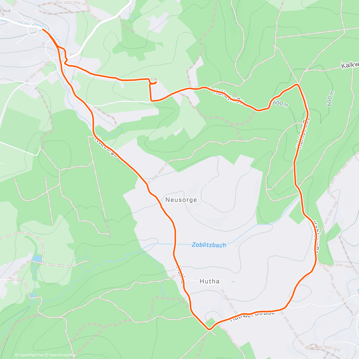 Карта физической активности (Heimatrunde)