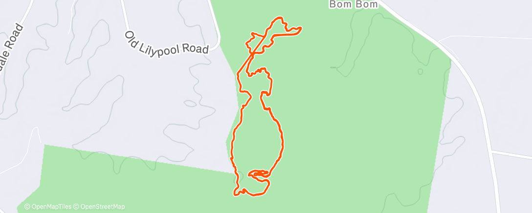 Map of the activity, Pairs Race with Harvs