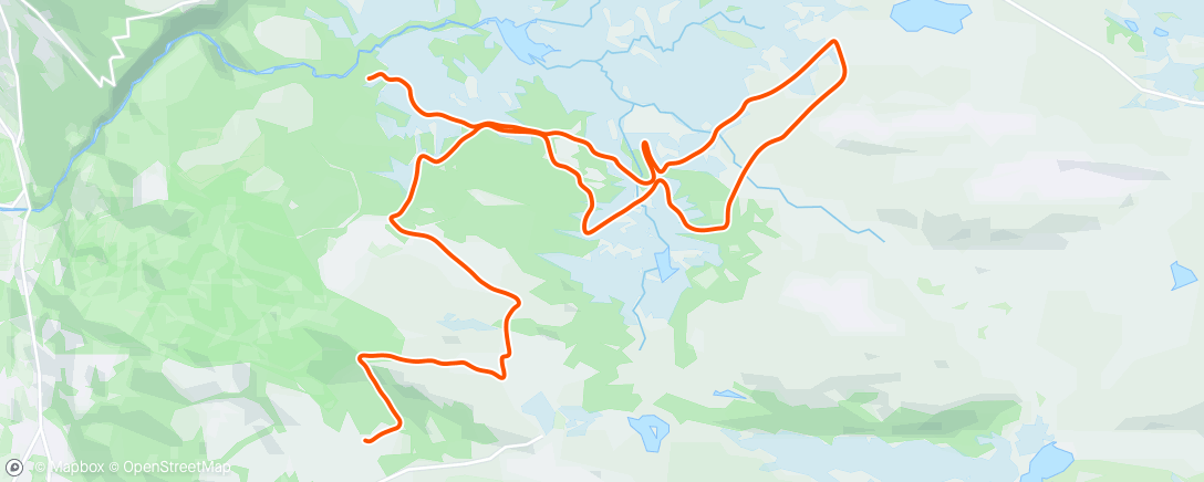 Map of the activity, Janteloppet 20 km
