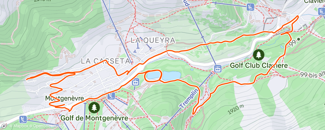 Map of the activity, Traversée transalpine 🏔️