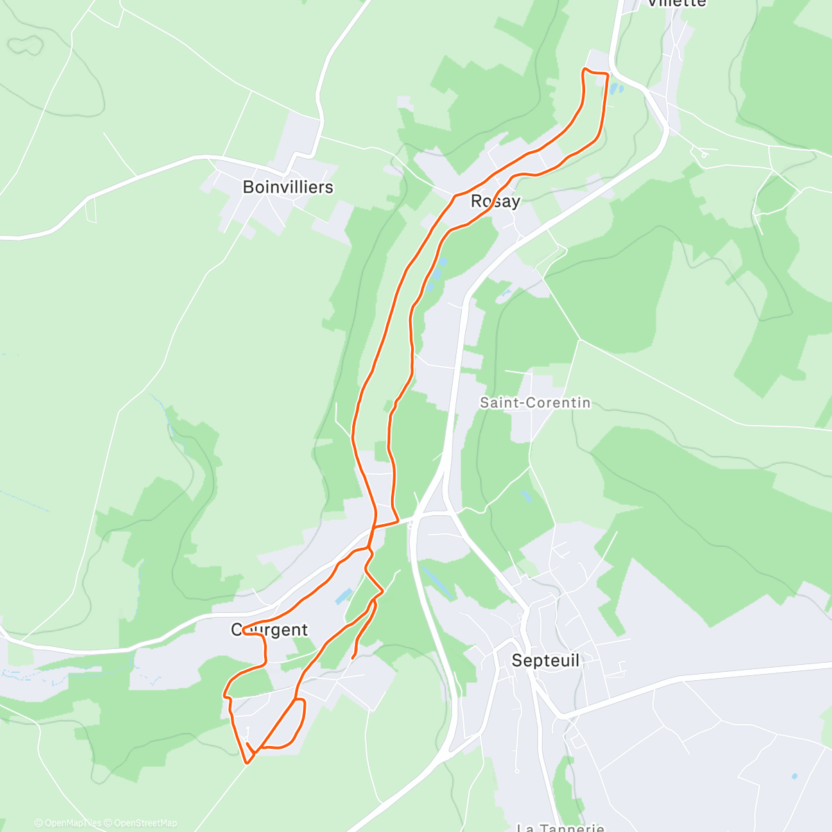 Map of the activity, Prépa Séville 🇪🇸 S16-5 EF