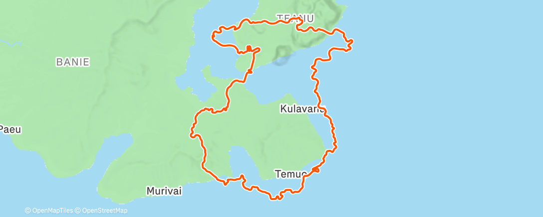 Map of the activity, Zwift - The Big Ring in Watopia