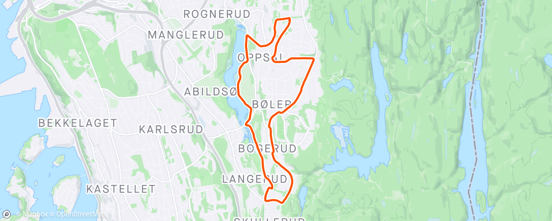 Map of the activity, Lunch Run - 🍜⏯️