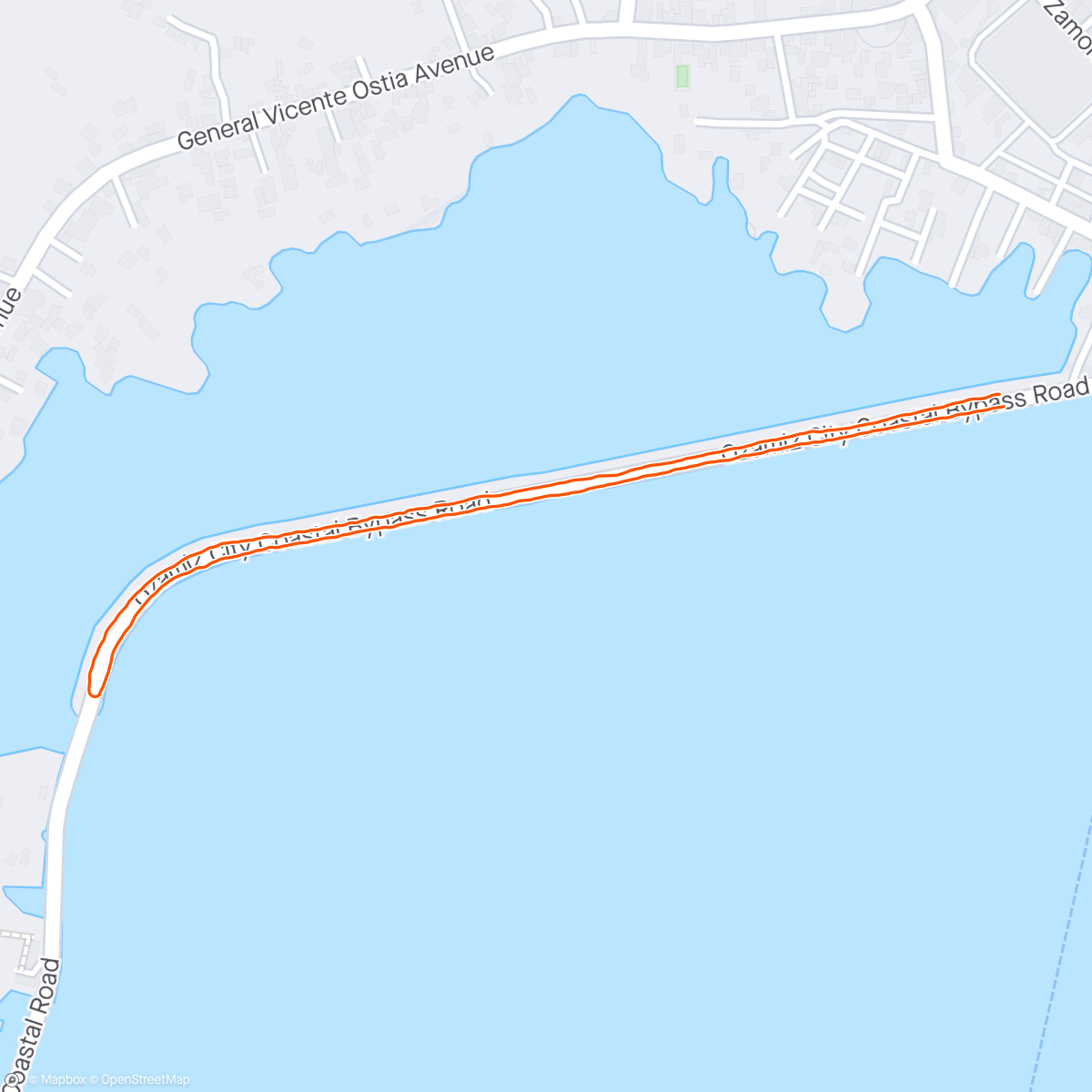 Map of the activity, Boulevard