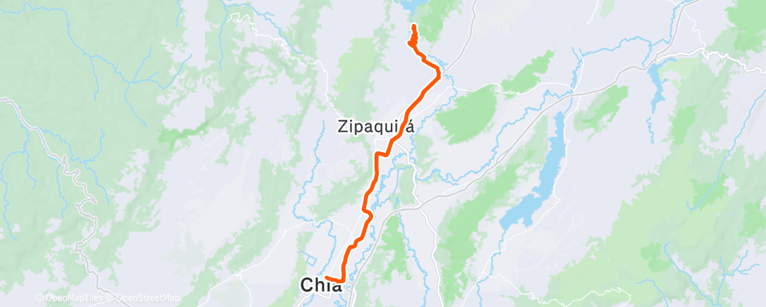 Map of the activity, Neusa.