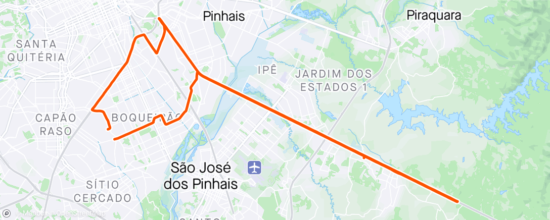 Map of the activity, Pinhão