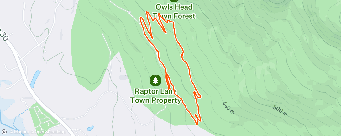 Map of the activity, Mtb ride #2!!!!!