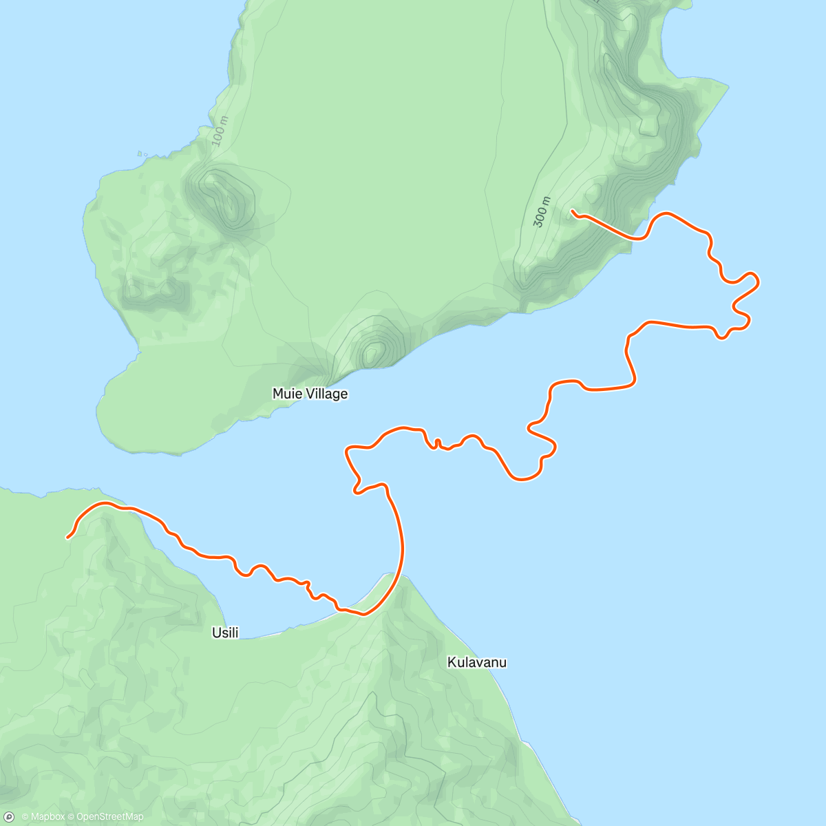 Map of the activity, Zwift - warm up #5