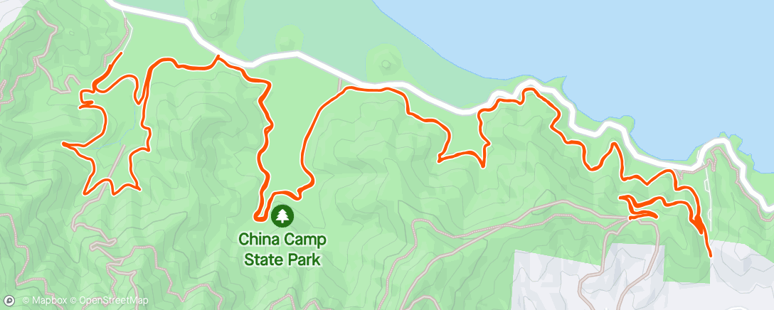 Mappa dell'attività China Camp w/ the kiddos